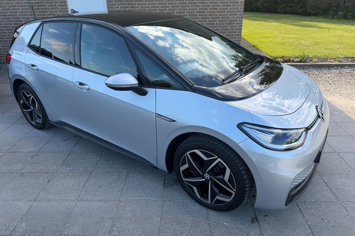 Sølv VW ID.3 fra 2022