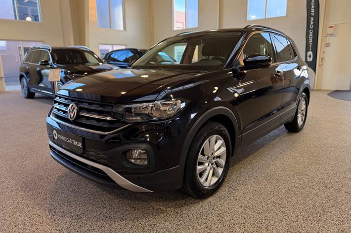 Sort VW T-Cross fra 2019