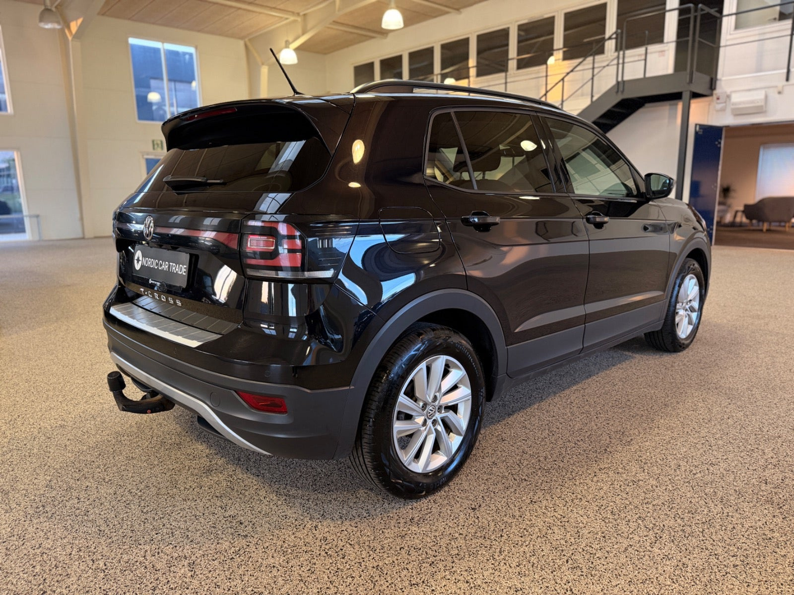 Sort VW T-Cross fra 2019