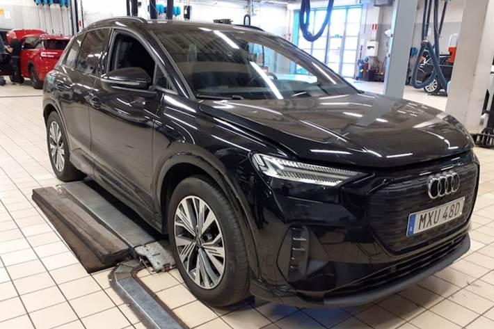 Sort Audi Q4 e-tron fra 2023