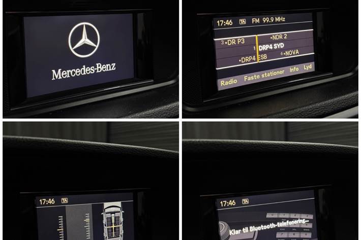 Grå Mercedes E200 fra 2011