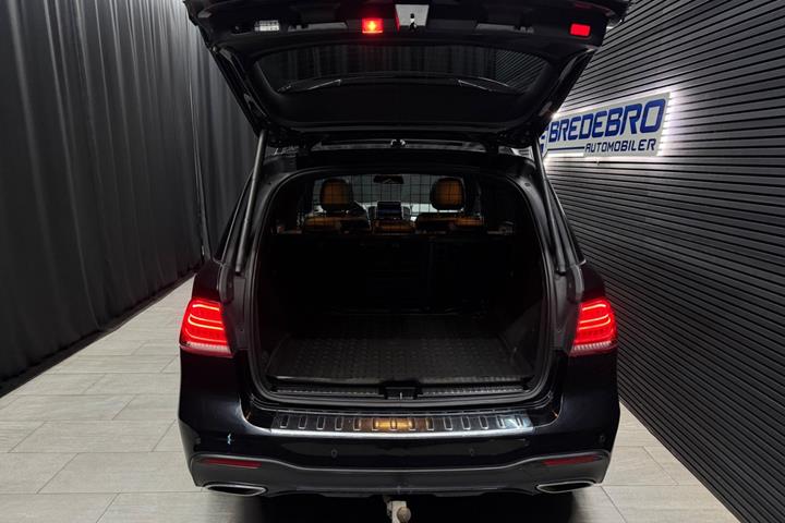 Sort Mercedes GLE350 d fra 2016
