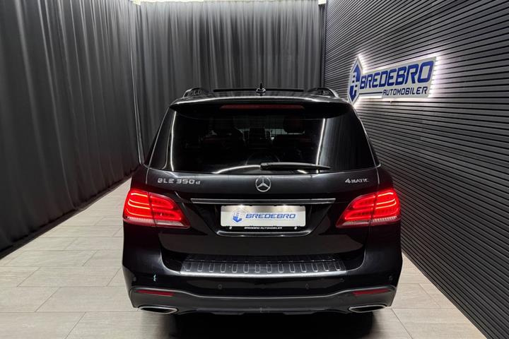 Sort Mercedes GLE350 d fra 2016