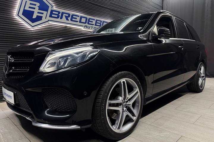 Sort Mercedes GLE350 d fra 2016