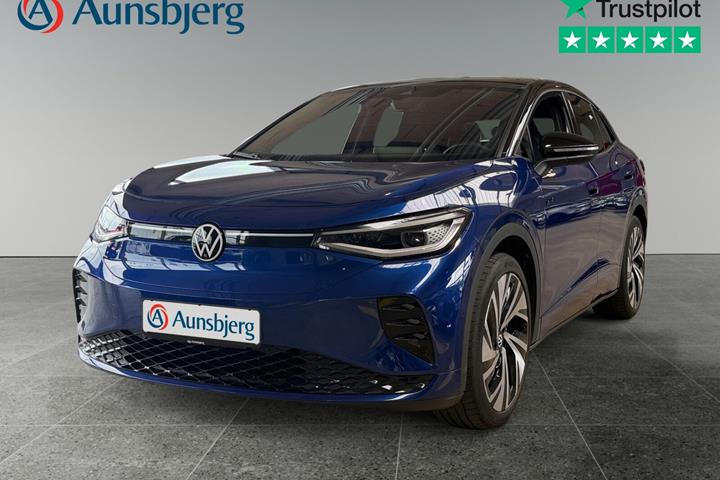 Blå VW ID.5 fra 2023 set udefra