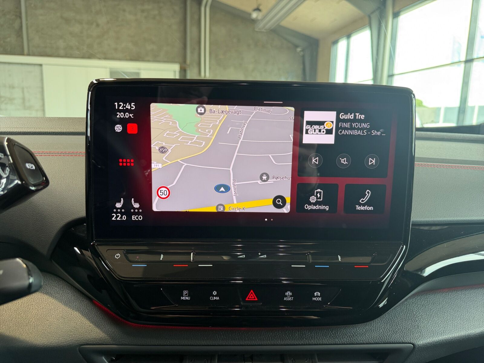 Blå VW ID.5 fra 2023