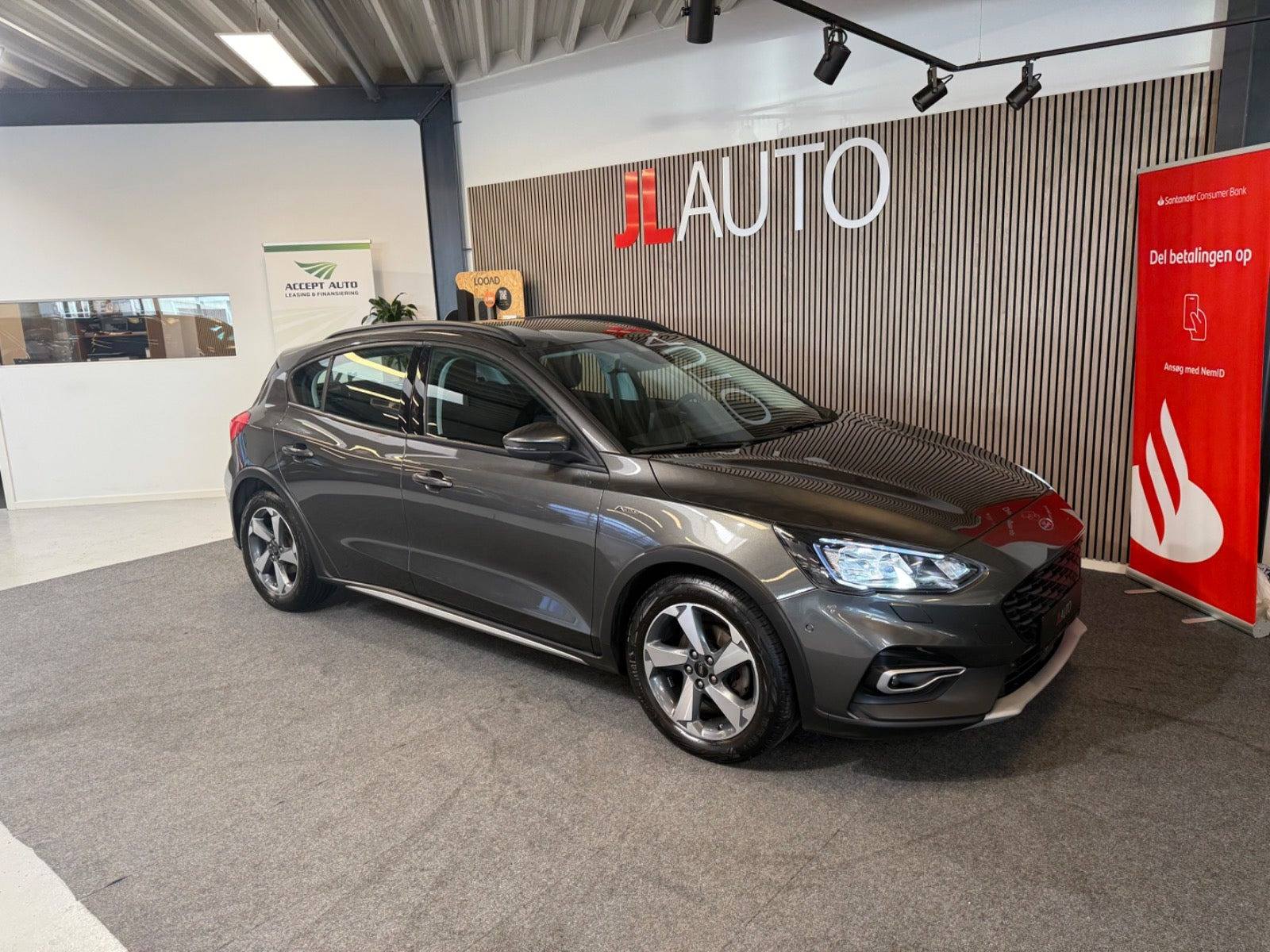 Grå Ford Focus fra 2021