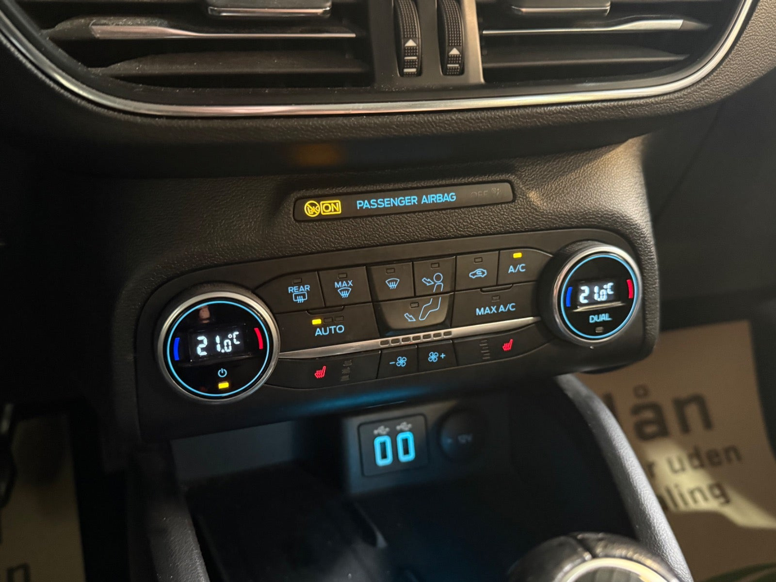 Grå Ford Focus fra 2021
