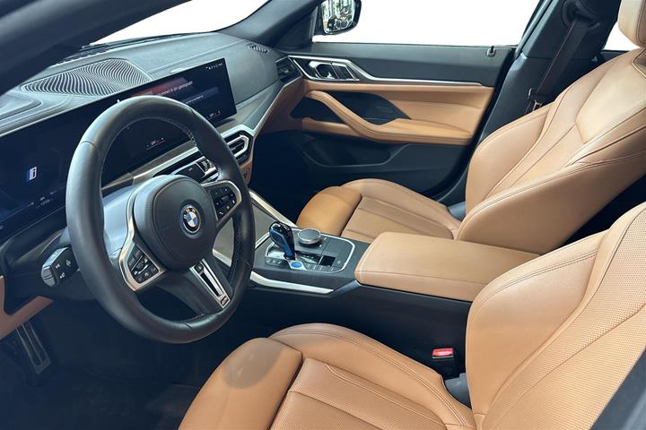 Grøn BMW i4 fra 2022