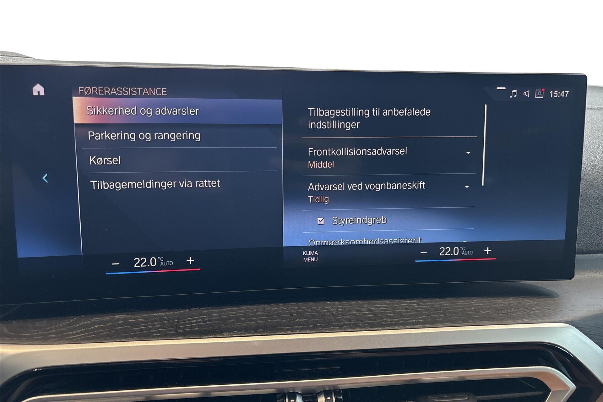 Grøn BMW i4 fra 2022