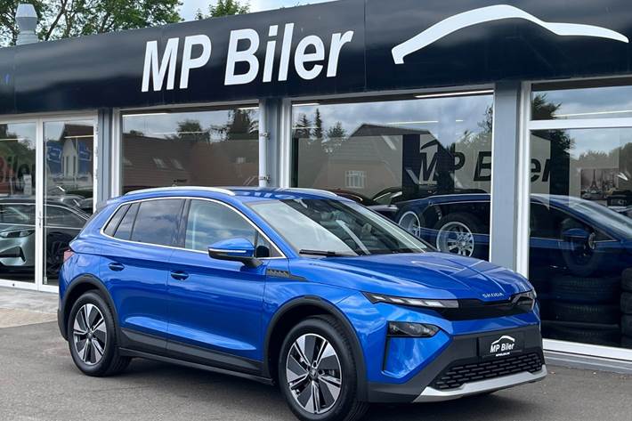 Blå Skoda Elroq fra 2026