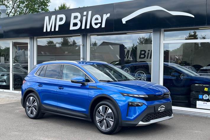 Blå Skoda Elroq fra 2026
