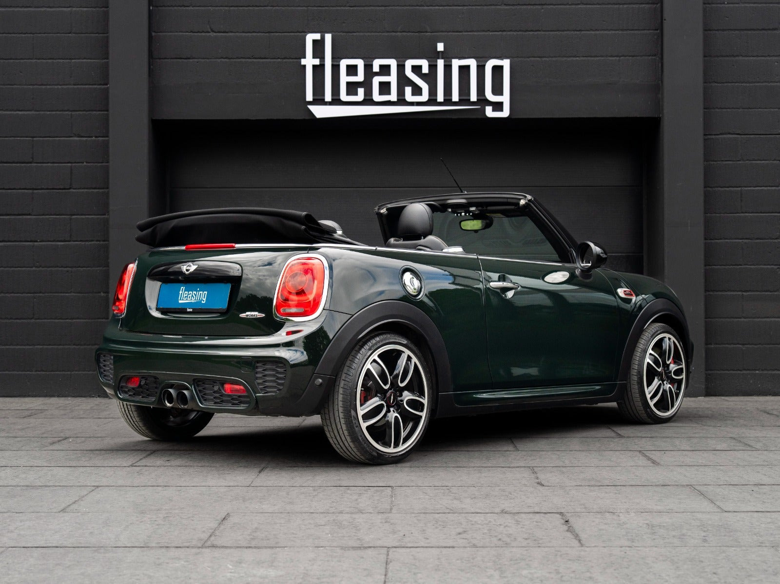 Grøn Mini Cooper S fra 2018