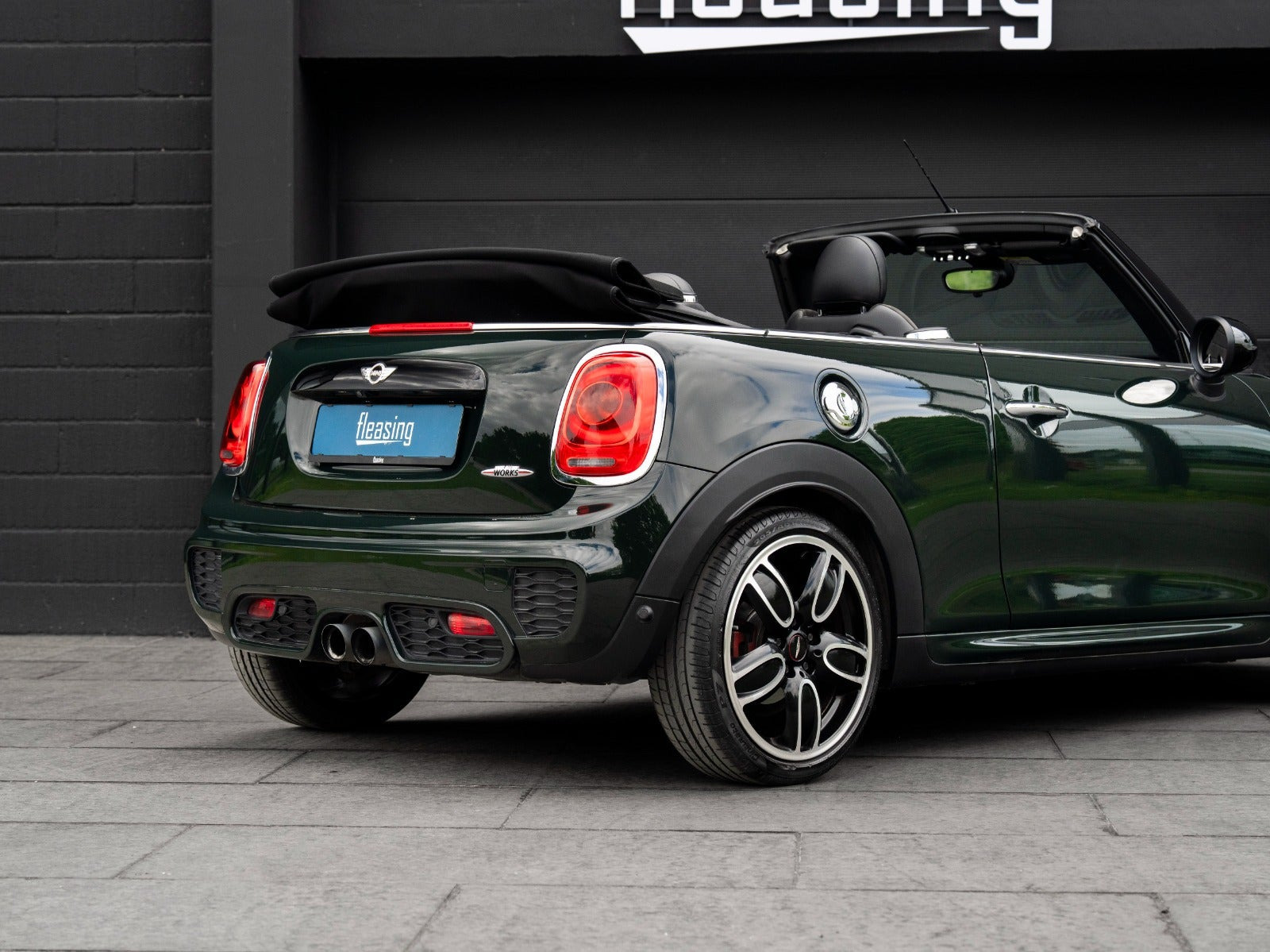 Grøn Mini Cooper S fra 2018