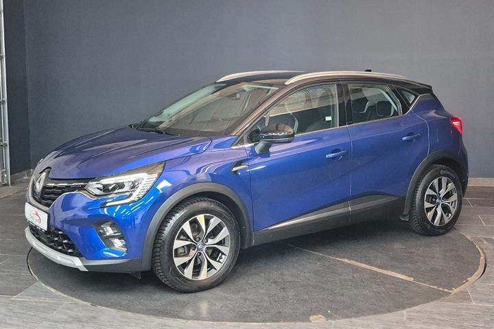 Blå Renault Captur fra 2021