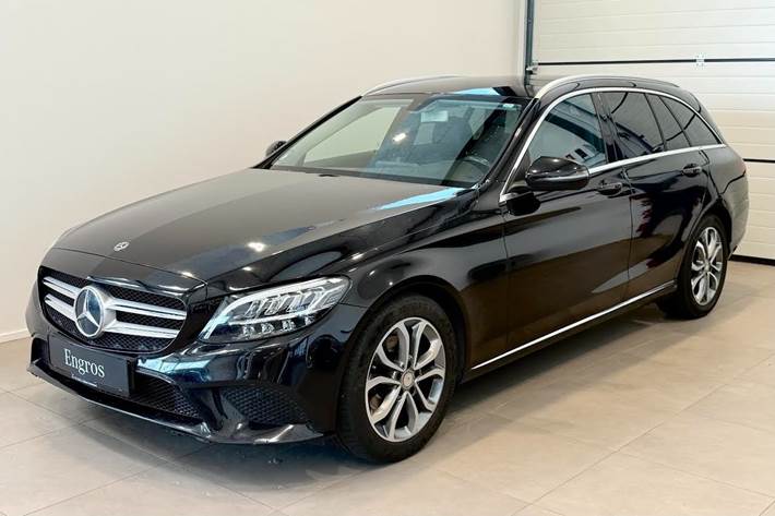 Sort Mercedes C220 d fra 2018