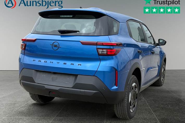 Blå Opel Frontera fra 2025