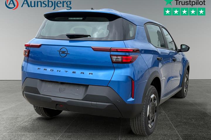 Blå Opel Frontera fra 2025