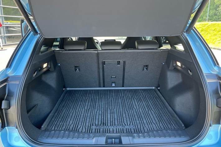Blå Ford Explorer fra 2025