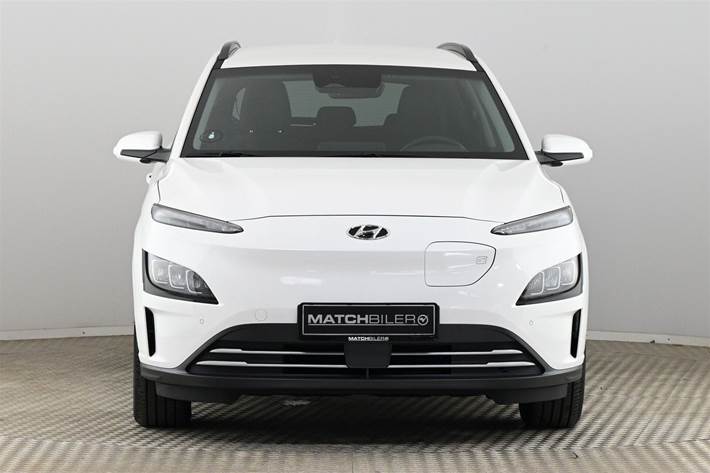 Hvid Hyundai Kona fra 2023