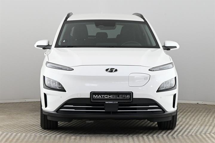 Hvid Hyundai Kona fra 2023