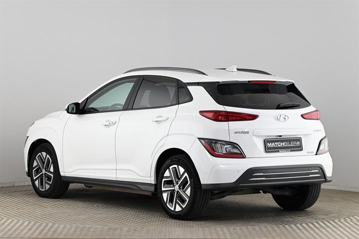 Hvid Hyundai Kona fra 2023