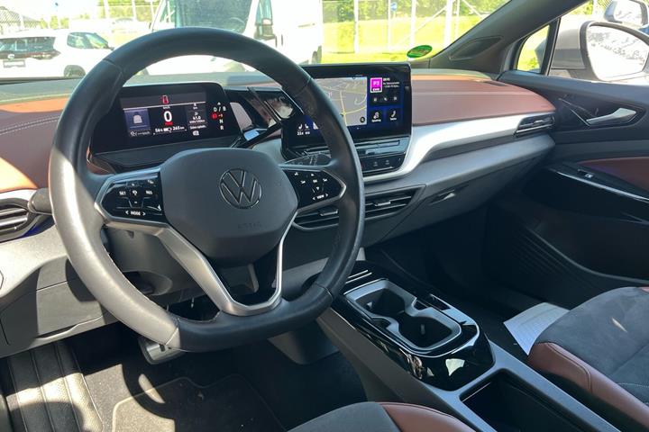 Grå VW ID.4 fra 2023
