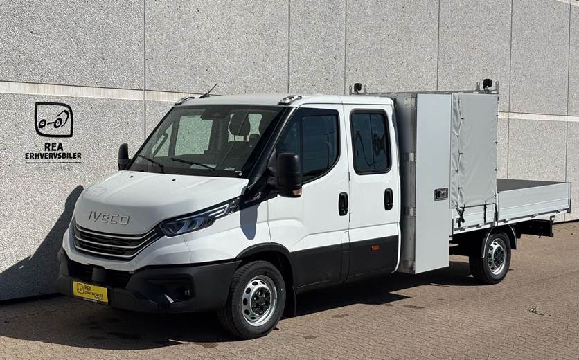 Iveco Daily 3,0 35S18 4100mm D Hi-Matic 180HK DobKab 8g Aut.