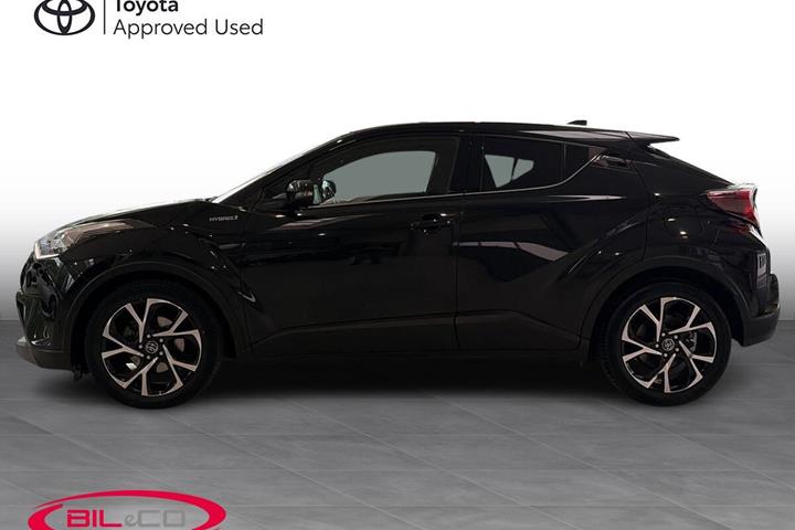 Sort Toyota C-HR fra 2019