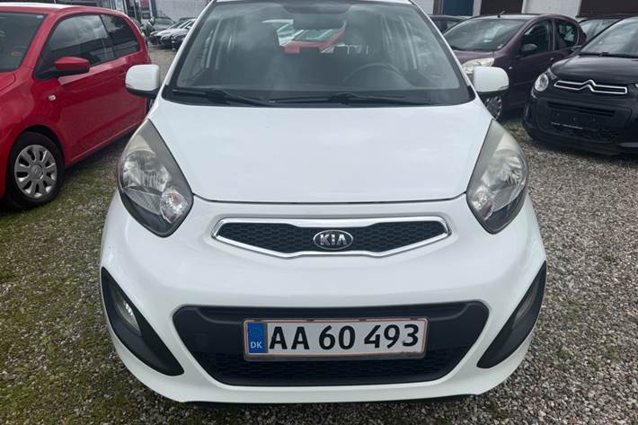 Hvid Kia Picanto fra 2013