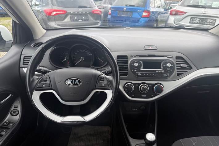 Hvid Kia Picanto fra 2013