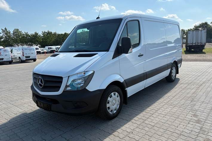 Hvid Mercedes Sprinter 316 fra 2017