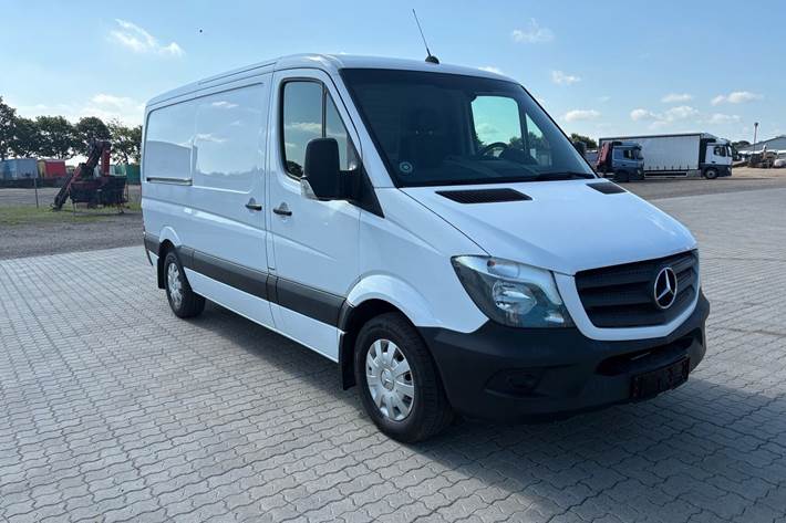 Hvid Mercedes Sprinter 316 fra 2017