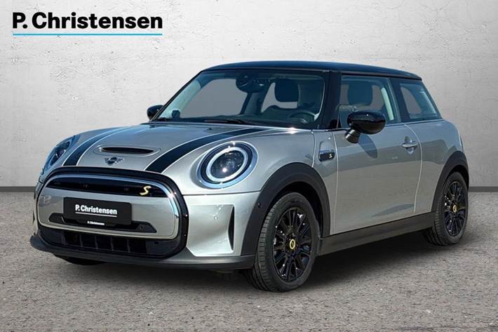 Sølv Mini Cooper SE fra 2023