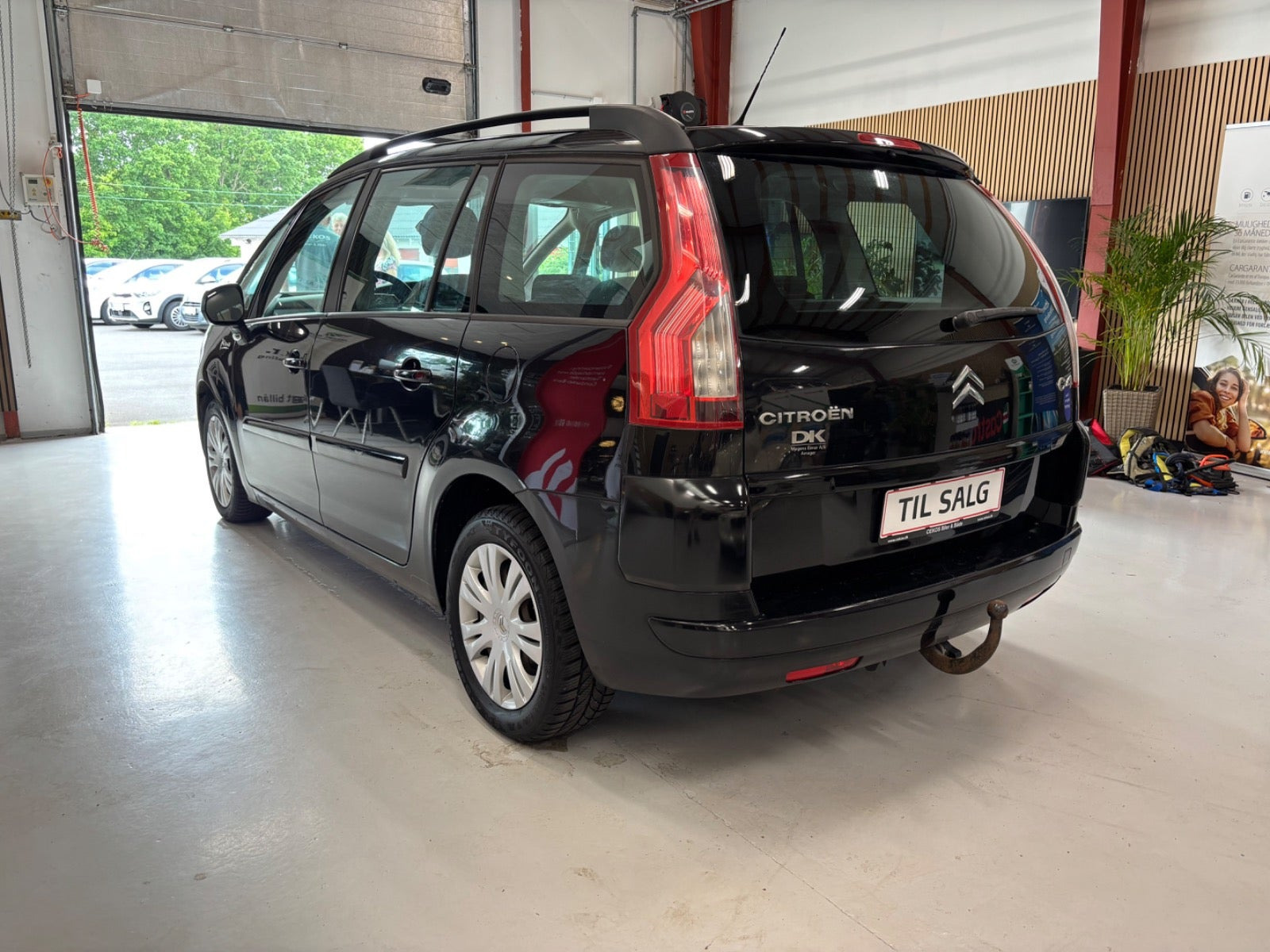 Sort Citroën Grand C4 Picasso fra 2008