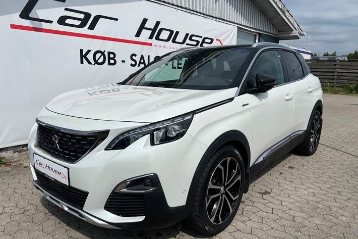 Hvid Peugeot 3008 fra 2017