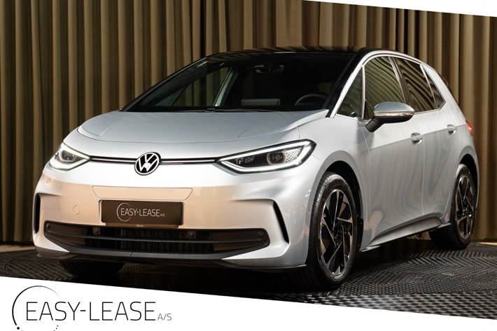 Sølv VW ID.3 fra 2026 set udefra