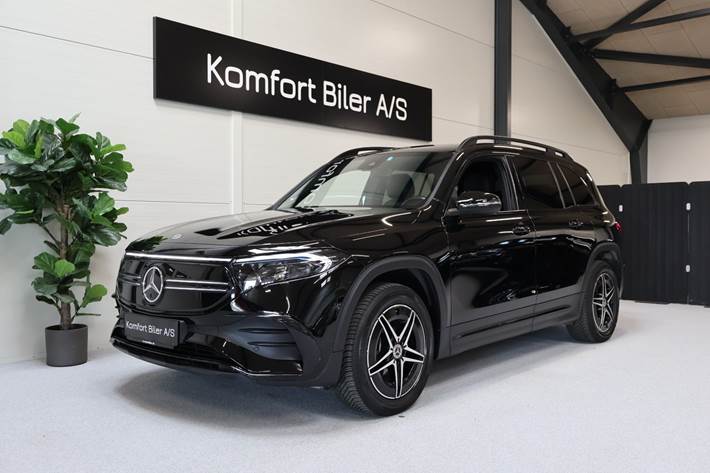 Sort Mercedes EQB250 fra 2023