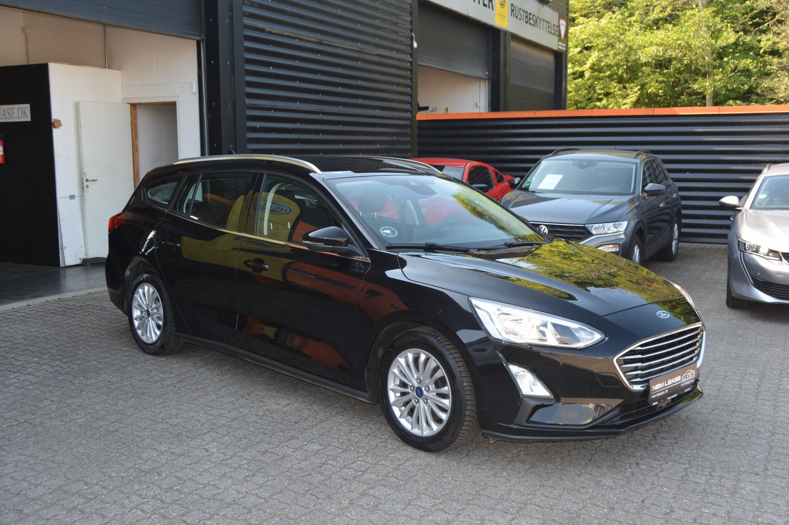 Sort Ford Focus fra 2019
