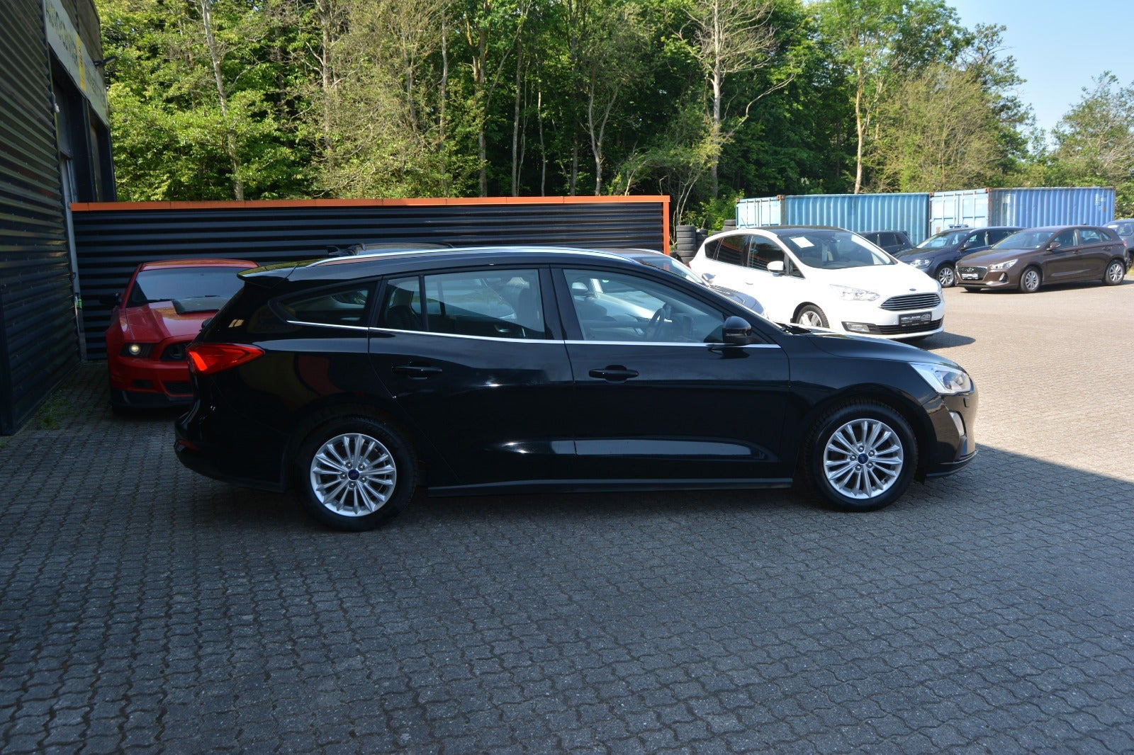 Sort Ford Focus fra 2019