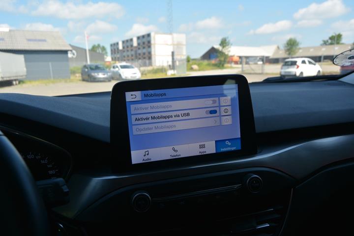 Sort Ford Focus fra 2019