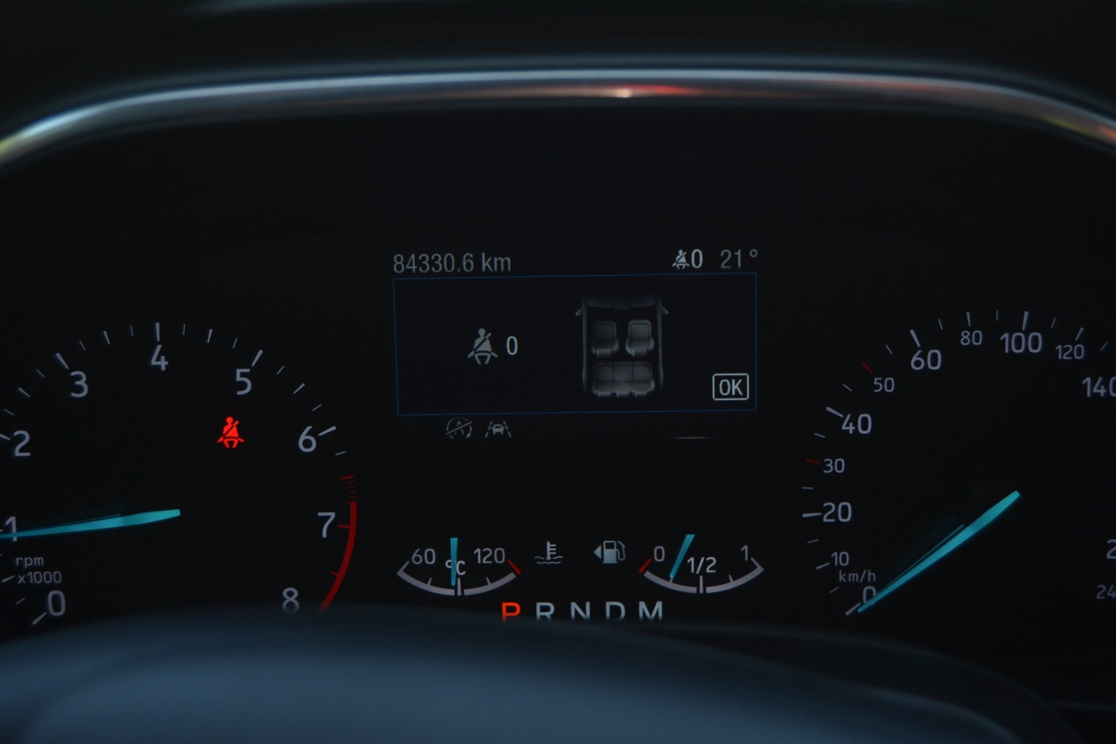 Sort Ford Focus fra 2019