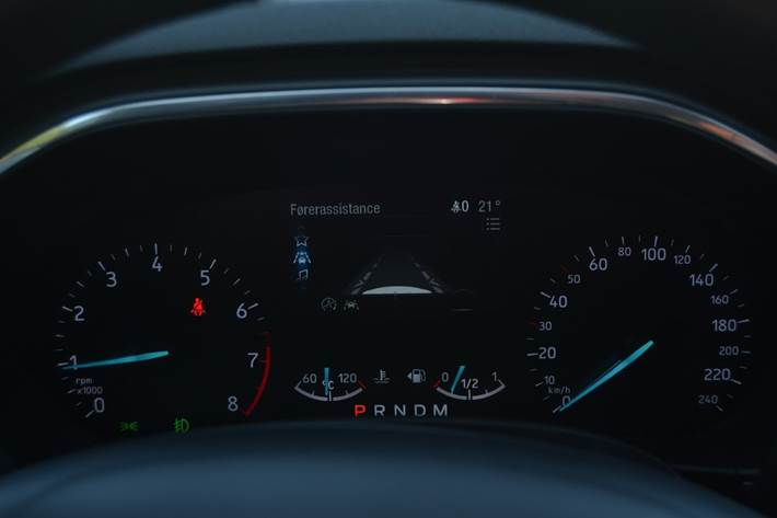 Sort Ford Focus fra 2019