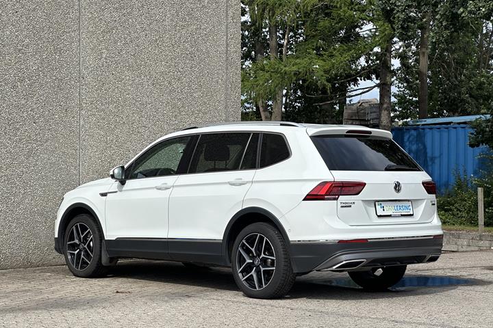 Hvid VW Tiguan Allspace fra 2016
