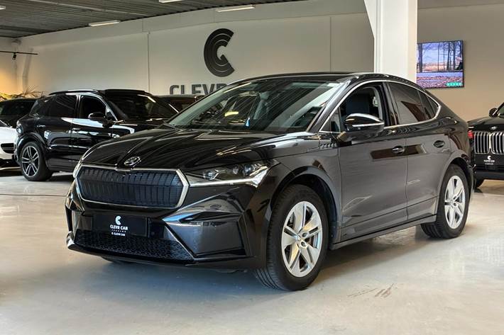 Sort Skoda Enyaq fra 2024
