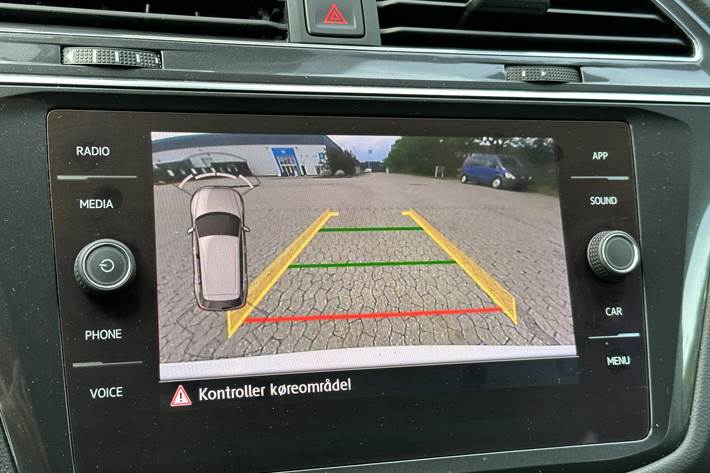 Hvid VW Tiguan Allspace fra 2016