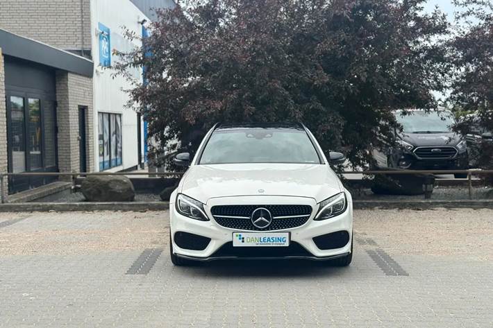 Hvid Mercedes C250 d fra 2017