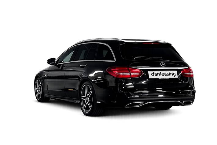 Sort Mercedes C220 d fra 2020