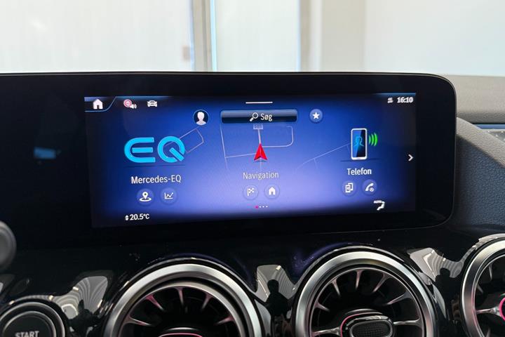 Sort Mercedes EQA250+ fra 2024