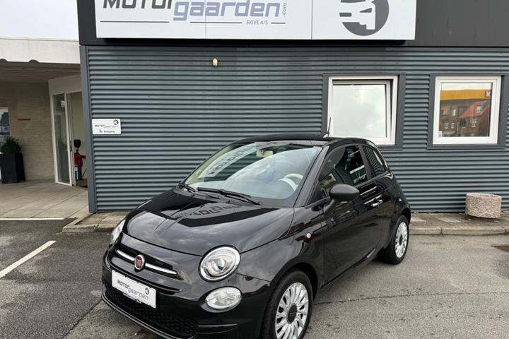 Sort Fiat 500 fra 2023